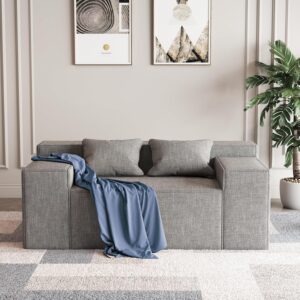 Hybrid Sofa (2 Seater, Grey)